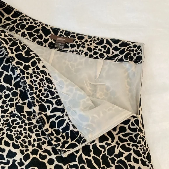Merona animal print A-line skirt 10 - Picture 5 of 11